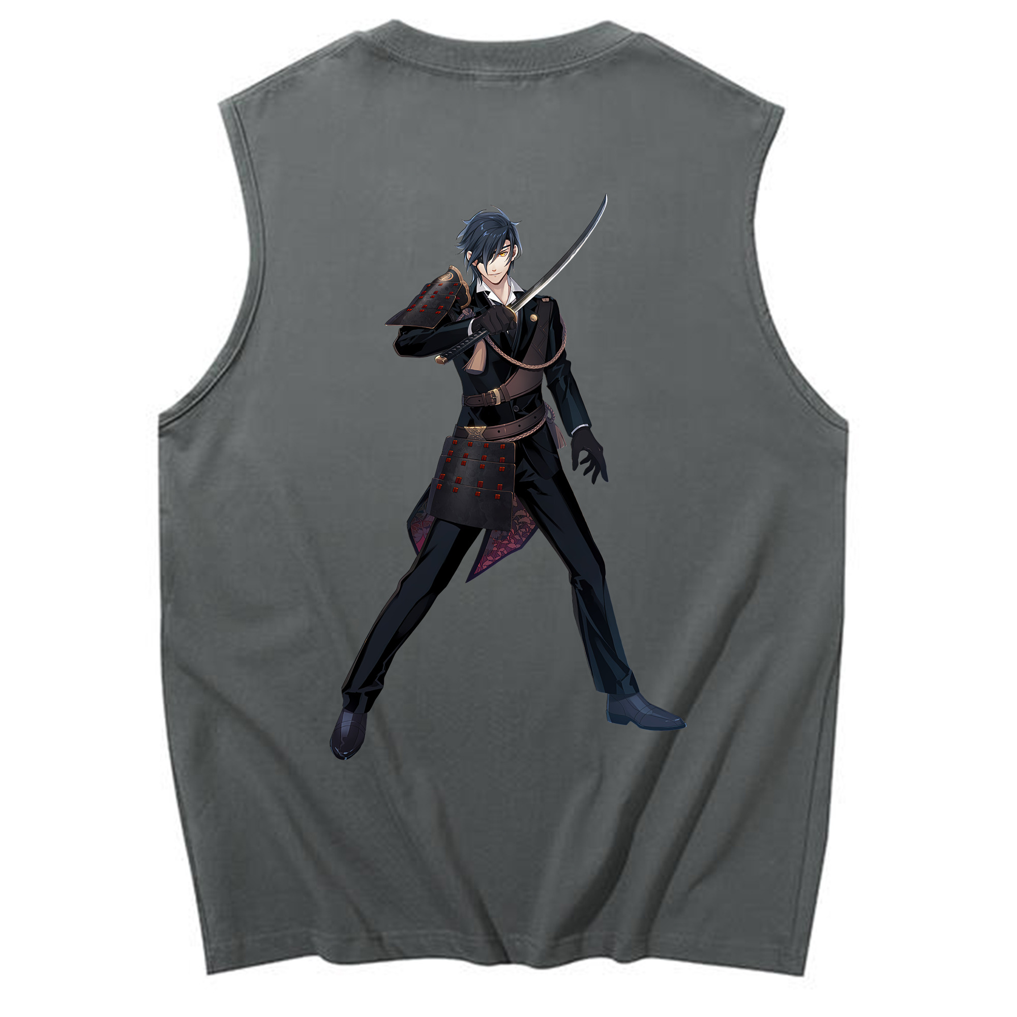 （画像用） 刀剣乱舞 Touken Ranbu コットン100％タンクトップ（背面プリント）